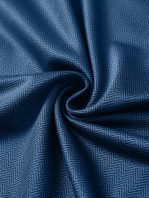 Herringbone Jacquard 1/4 Zip Pullover