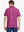 Back view of MAELREG Men's Performance Jersey Print Polo in Rose Abstract Figure – athletic fit