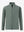 Water-resistant zip up golf jacket in slate green, clean 3D front view highlighting sleek design.