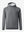 Front 3D view of warm fleece golf hoodies pullover in grey, showing full garment design.