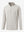 Heather Pinstripe Brushed Dry Fit Quarter Zip Pullover in taupe heather, 3D front chest view with quarter zip design