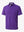 3D view showcasing PURPLE Ventilated Pique Performance Polo design