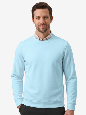 Ultra-Comfort Velour Lining Crew-Neck Sweatshirts