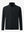 Lightweight casual fleece jacket with 5 pockets in black, front 3d view showing clean lines