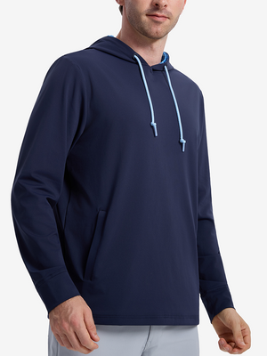 Soft Stretchy Hoodies with Inner Print Hood