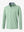 3D rendering of the Pinstripe Quarter Zip Pullover showcasing structure and design – BERYL GREEN MELANGE
