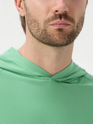 Pin Stripes Lightweight Hoodies Sweatshirts with Pockets