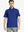 Front half-body view of male model in the Klein Blue Everyday Classic Solid Polo, standing still
