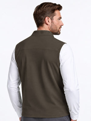 Quick-Drying Jacket Vest with Zipper Pocket