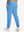 Water Resistant Comfy Fleece Golf Joggers in sky blue, front lower body fit view