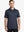 Front half-body view of male model in the Dark Grey Everyday Classic Solid Polo, standing still