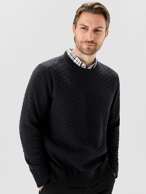 100% Cotton Knit Crew Neck Sweatshirt