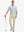 Full-body front shot with golf club, styled in Stretch Plain Everyday Pants – LIGHT KHAKI