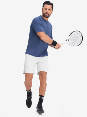 Breathable Running Shorts with 4 Zipper Pockets