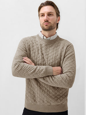 100% Cotton Knit Crew Neck Sweatshirt