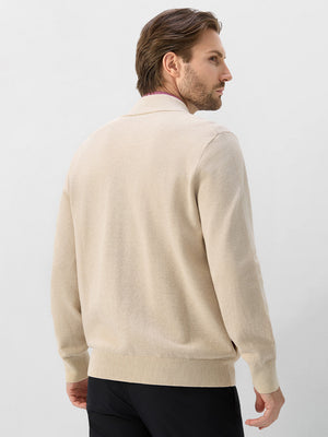 Wool Full Zip Sweater Bomber Jackets