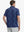 Back view of MAELREG Men's Performance Jersey Print Polo in Navy Colorful Flower – athletic fit