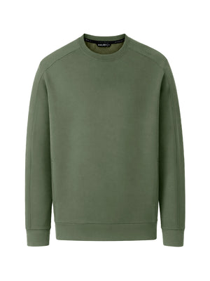 Crewneck Sweatshirt with Zip Pockets