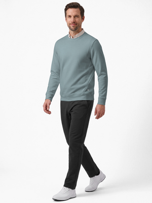 Ultra-Comfort Velour Lining Crew-Neck Sweatshirts