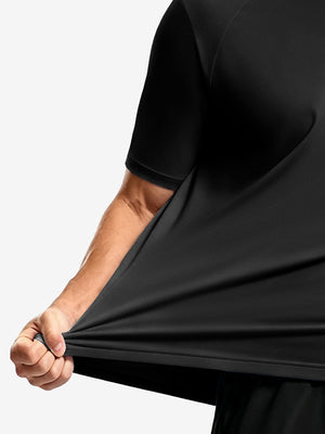 Men's Short Sleeve Slim Fit Roma Knit T-shirt