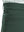 Close-up of right front pocket on Stretch Plain Everyday Pants, detailed stitching – OLIVE GREEN