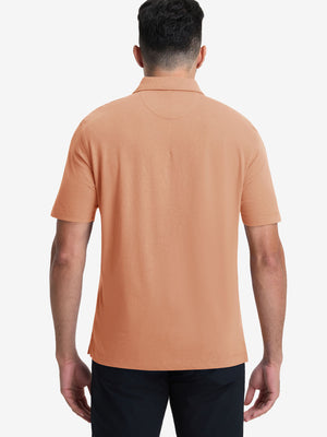 Comfy Cotton Blend Polo Shirts with Pocket