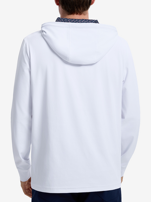 Soft Stretchy Hoodies with Inner Print Hood