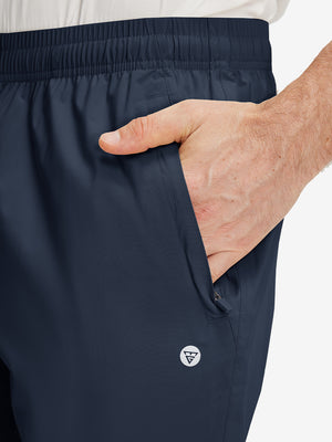 Lightweight Waterproof Rain Pants with Zipper Pockets