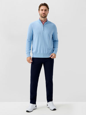 Wool Blend 1/4 Zip Sweater Pullover