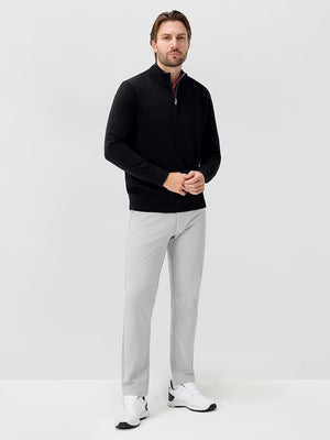 Wool Blend 1/4 Zip Sweater Pullover