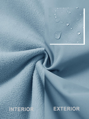 Water Resistant Softshell Fleece Vests with 6 Pockets