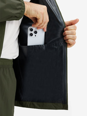 Waterproof Lightweight Rain Jacket with Hood