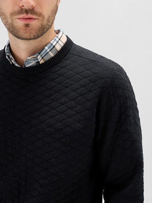 100% Cotton Knit Crew Neck Sweatshirt
