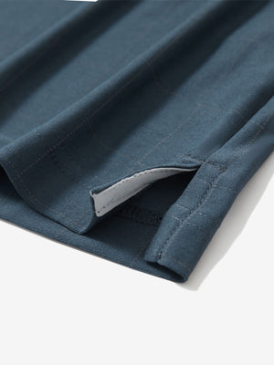 Performance Reflective Checked Collar Golf Shirt