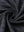 Close-up of dark greyblack heather texture polo fabric showing soft surface.