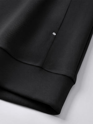 Crewneck Sweatshirt with Zip Pockets