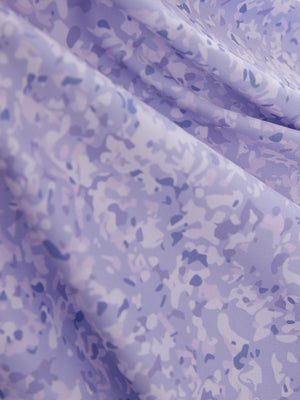 Women's Sleeveless Q-Zip Print Golf Shirts