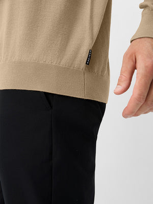 Pure Merino Wool Knit Sweater Polo Shirts