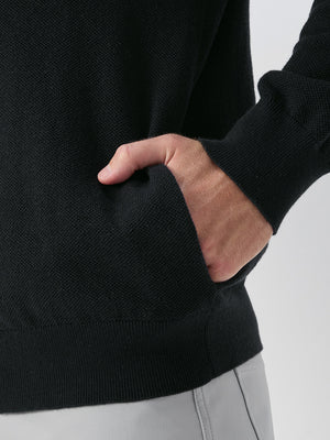 Wool Full Zip Sweater Bomber Jackets