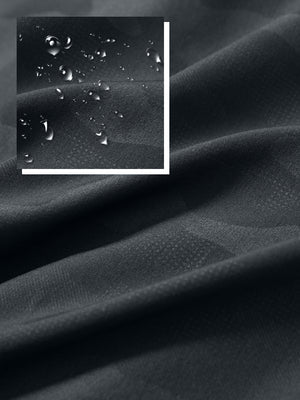 Sudadera con capucha y cremallera corta resistente al agua para niños
