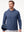 Vertical Stripes Ribbed Knit Hoodies Sweatshirt