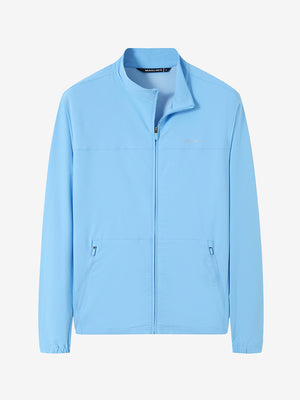 Lightweight Water-Resistant Nylon Blend Jacket