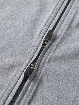 Water Resistant Sleeveless Hooded Jacket With Pockets