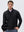Ribbed Texture Nylon Quarter Zip Pullover