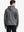 Another front half-body view of Classic Heather Fleece Hoodie in Neutral Grey Heather