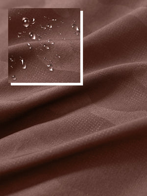 Sudadera con capucha y cremallera corta resistente al agua para niños